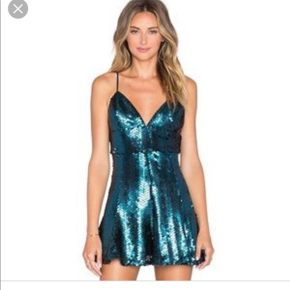 Lovers + Friends Girls Night Sequin Dress